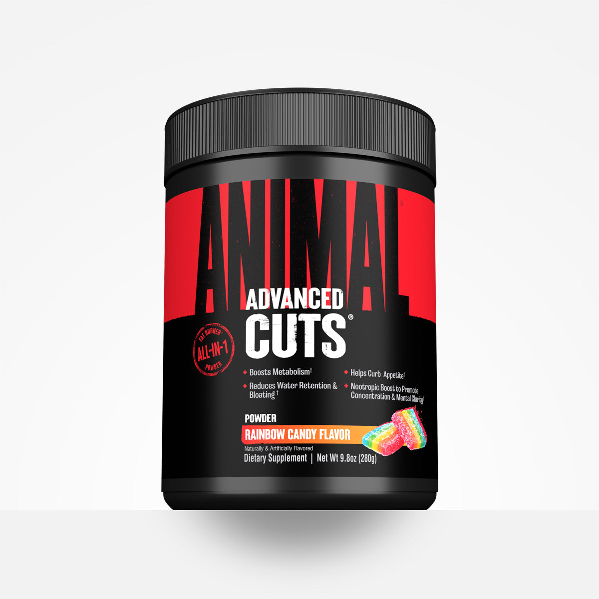 Animal Cuts Powder Rainbow Candy