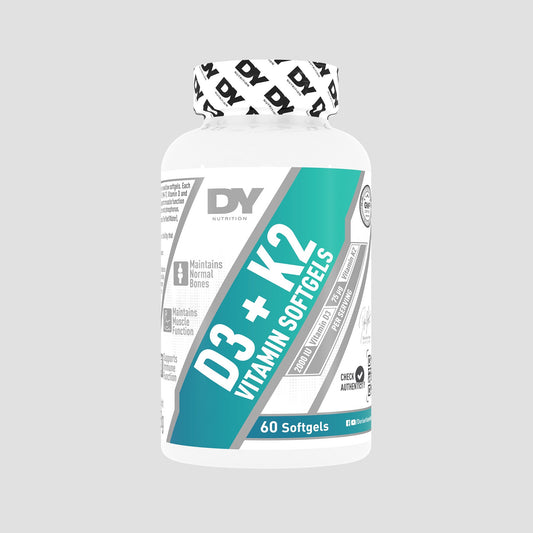 DY Nutrition D3 + K2 Vitamin 30 Tablets