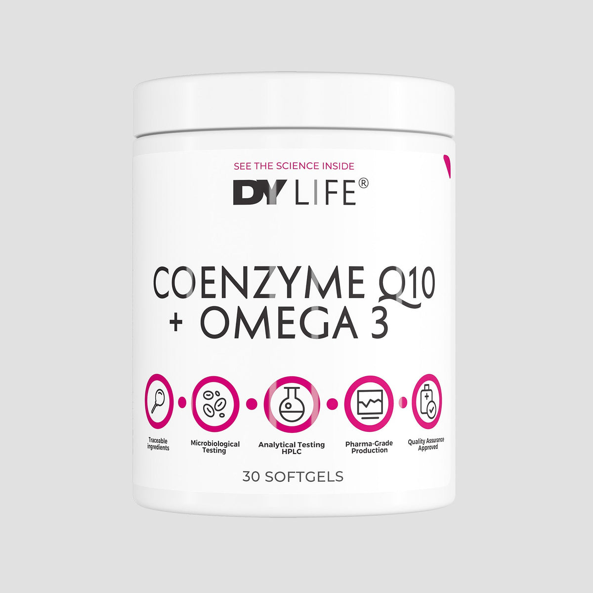 DY Nutrition Omega 3 60 Tablets
