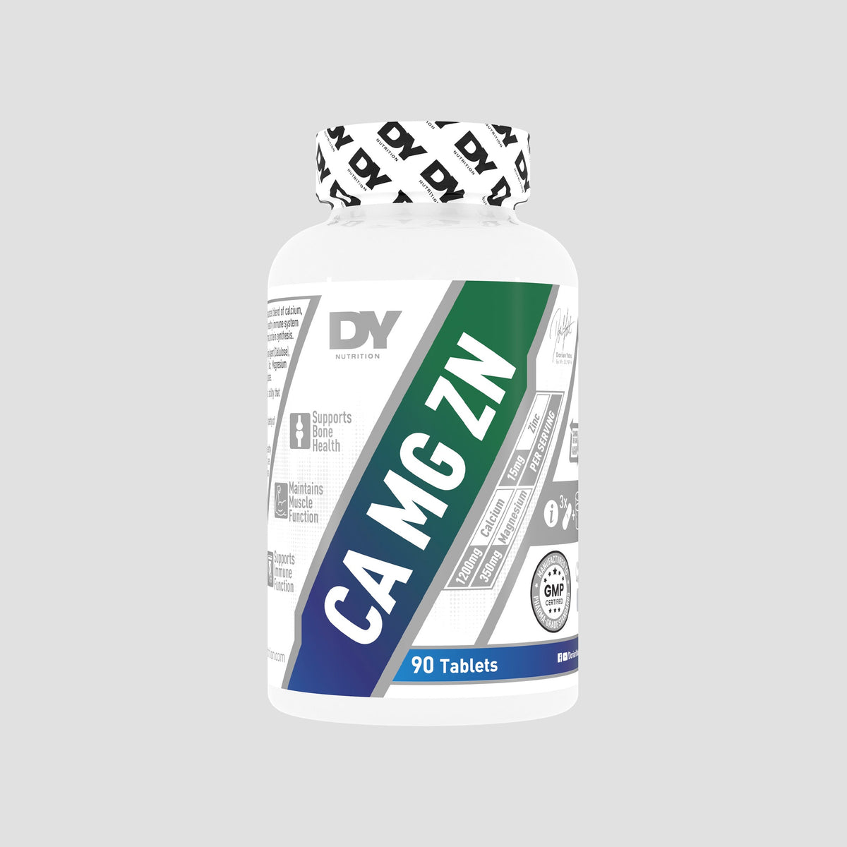 DY Nutrition CA-ZN-MG 90 Tablets