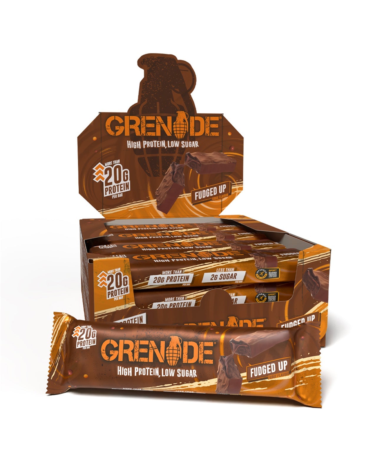 Grenade Protein Bar Fudged Up