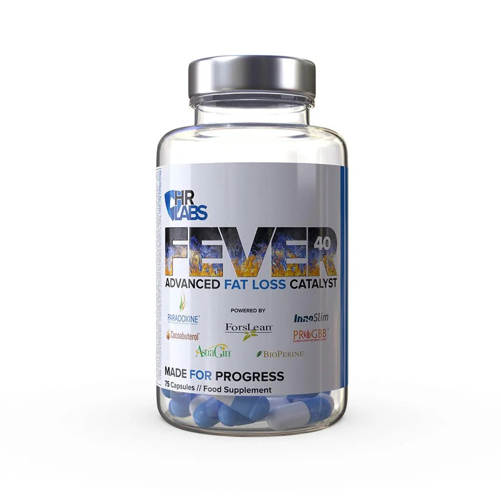 HR Labs Fever 40 thermogenic energy capsules 75 caps