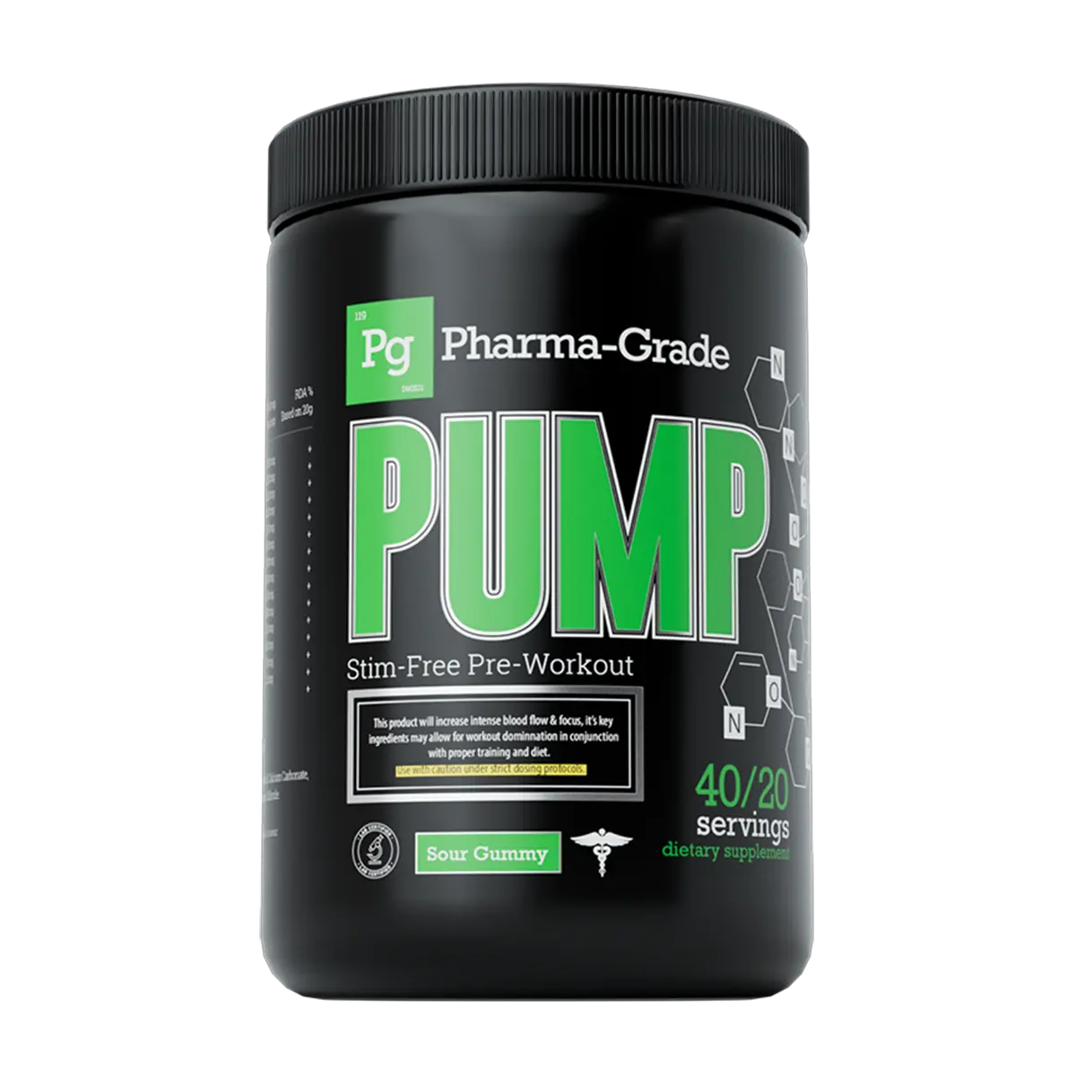 Pharma Grade PUMP Sour Gummy GRA004