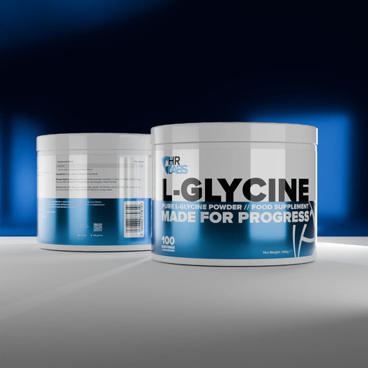 HR Labs L-Glycine 300g pure vegan glycine powder
