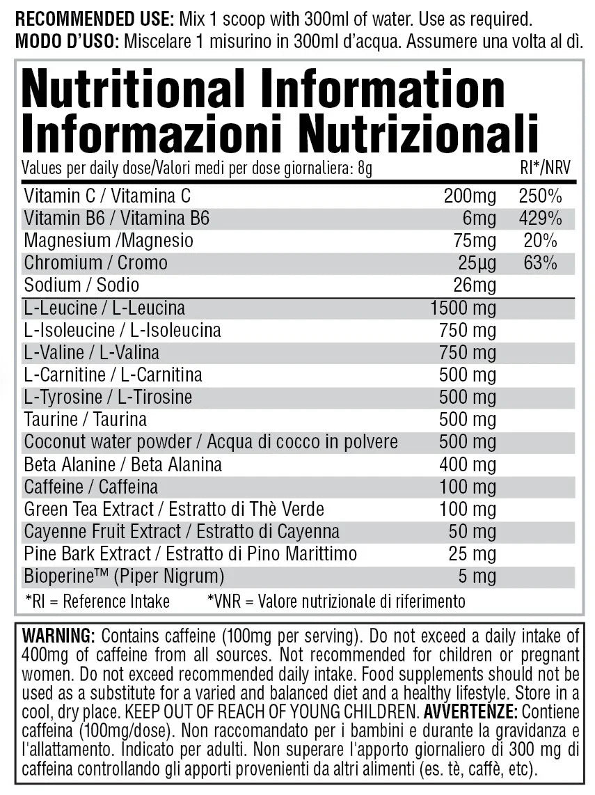 Per4m Amino Burn 240g Lemon Lime