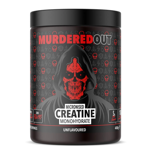 Murdered Out Micronised Creatine Monohydrate 400g