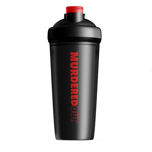 Murdered Out Smartshake Shaker 600ml Black and Red