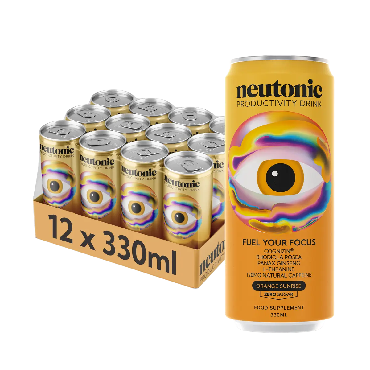 Neutonic Productivity Drink Orange Sunrise 12 x 330ml