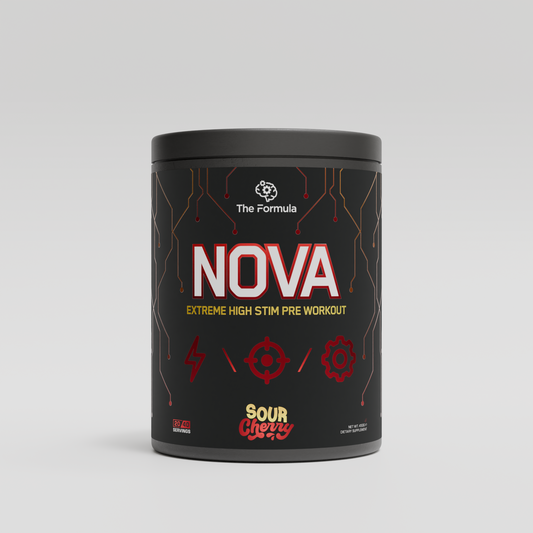 The Formula NOVA Extreme High Stim Pre-Workout, Sour Cherry