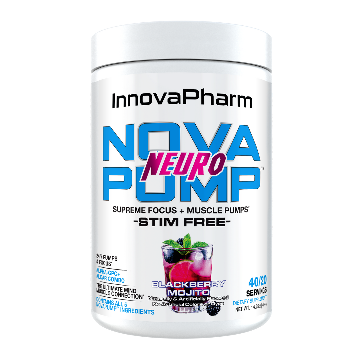 Innovapharm NovaPump Neuro - Blackberry Mojito
