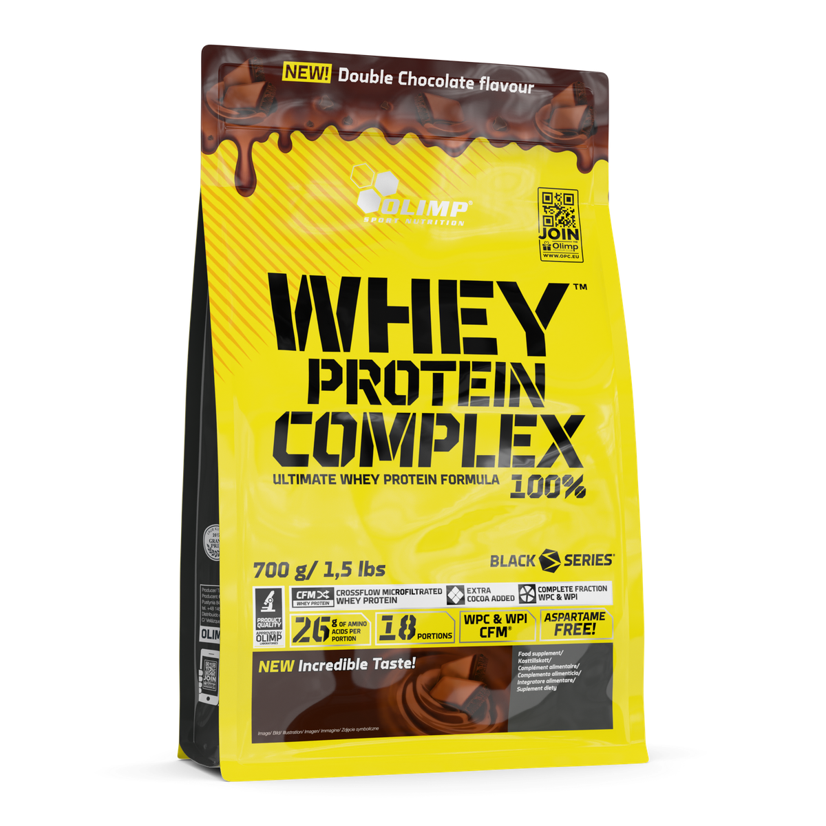 Olimp Whey Protein Complex 700g Double Chocolate