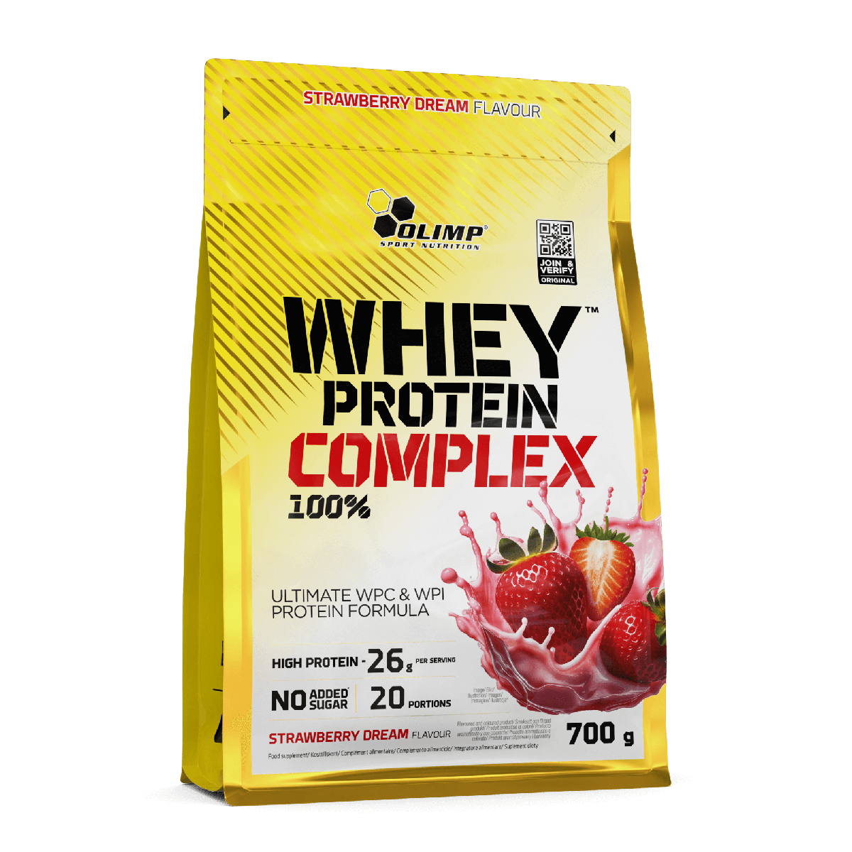 Olimp Whey Protein Complex 700g Strawberry Power