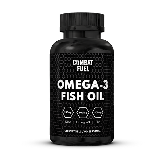 Combat Fuel Omega 3 Fish Oil 90 Softgels 90 Softgels