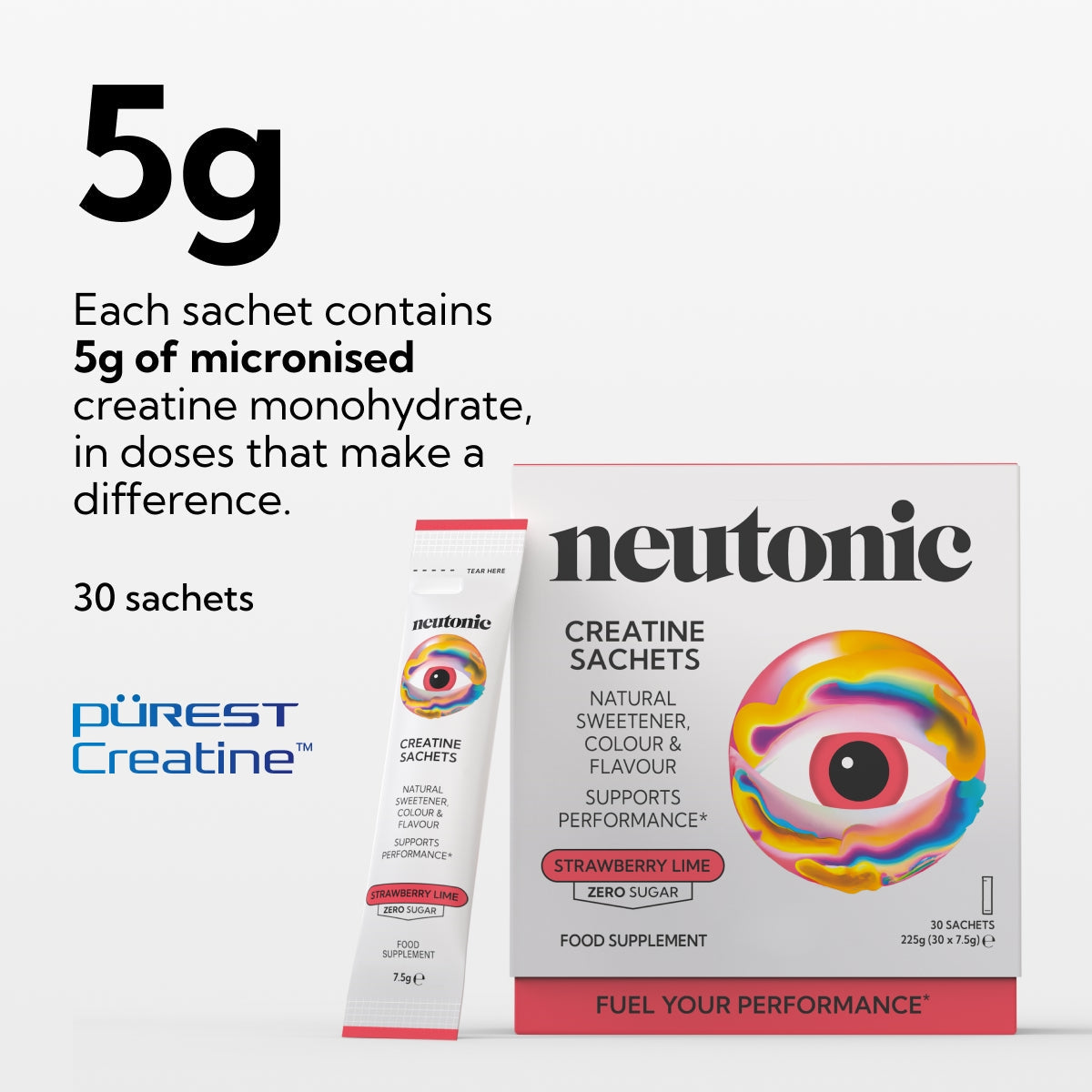 Neutonic Creatine Strawberry Lime 30 sachets