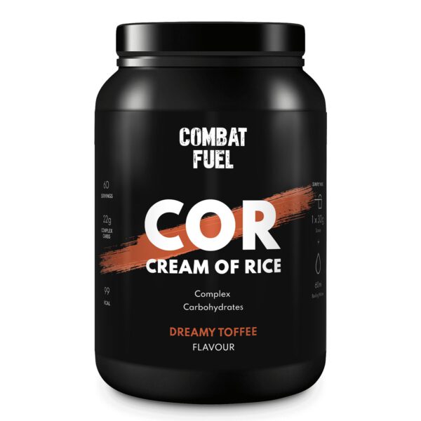 Combat Fuel Cream of Rice 1.8kg Dreamy Toffee