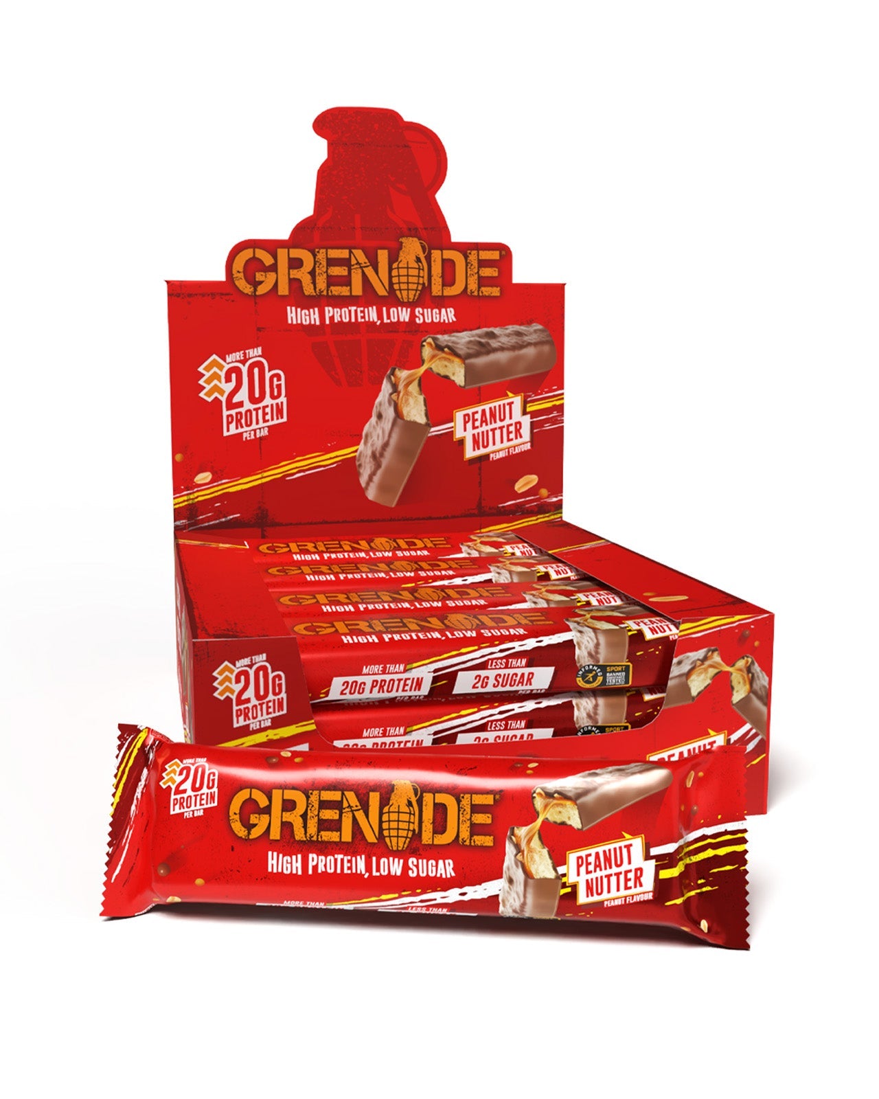 Grenade Protein Bar Peanut Nutter