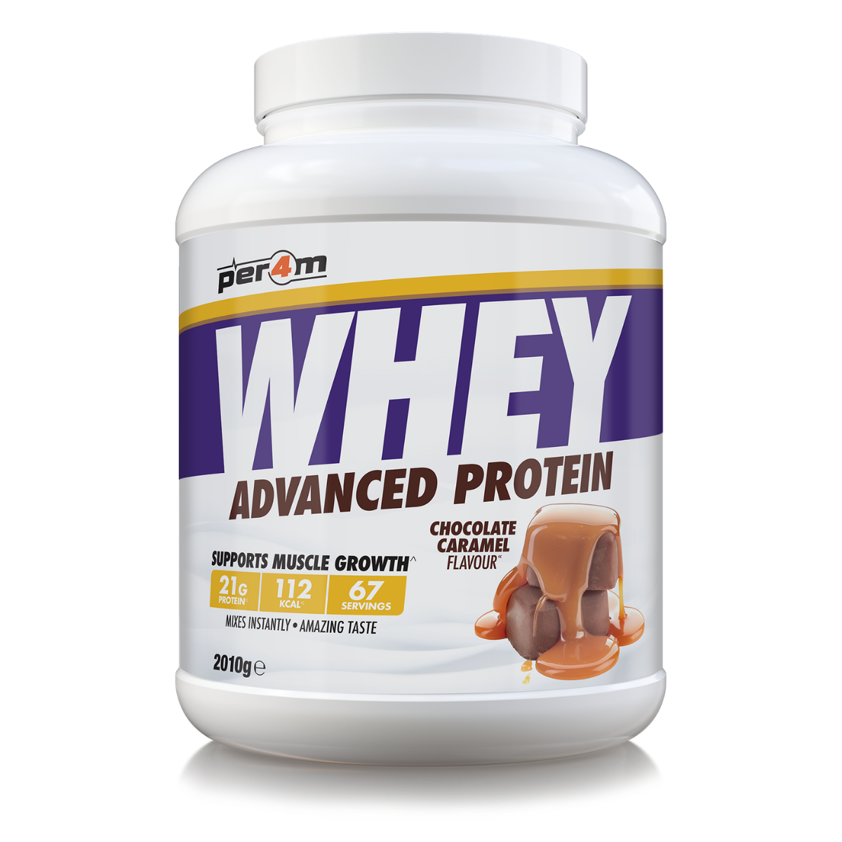 Per4m Advanced Whey Protein 2.01kg - Chocolate Caramel