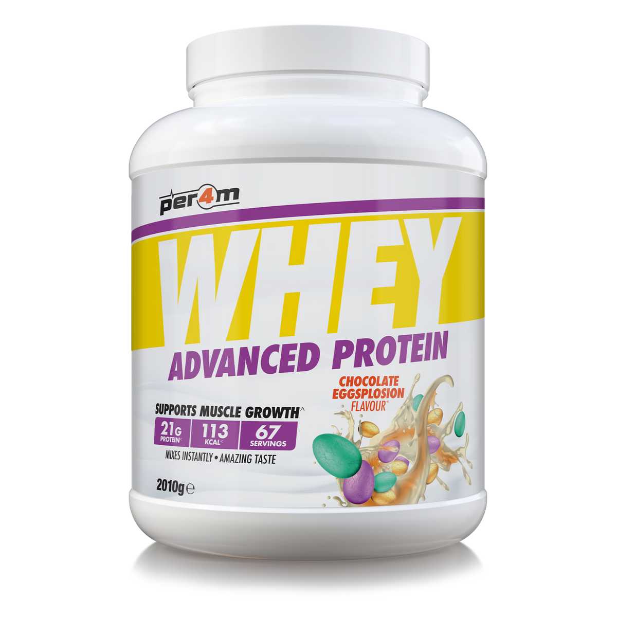 Per4m Advanced Whey Protein 2.01kg - Chocolate Eggs'plosion (Limited Edition)