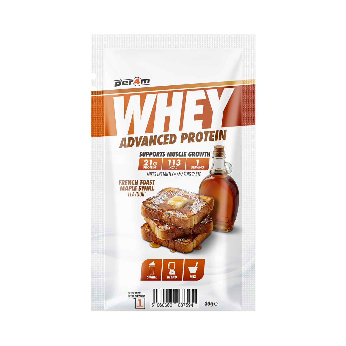 Per4m Advanced Whey sachet French Toast