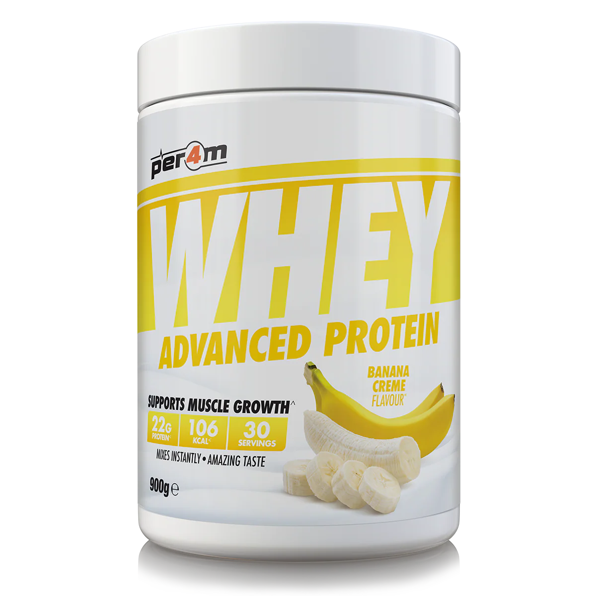 Per4m Advanced Whey Protein 900g Banana Cream
