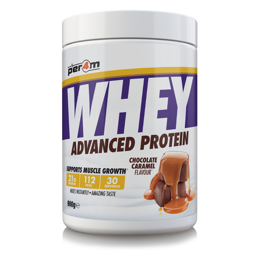Per4m Advanced Whey Protein 900g - Chocolate Caramel