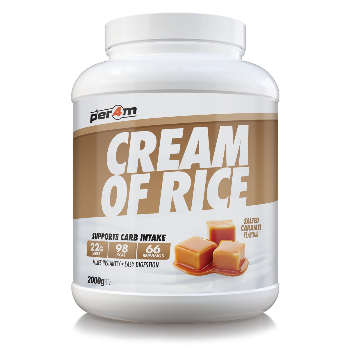Per4m Cream of Rice 2kg - Salted Caramel