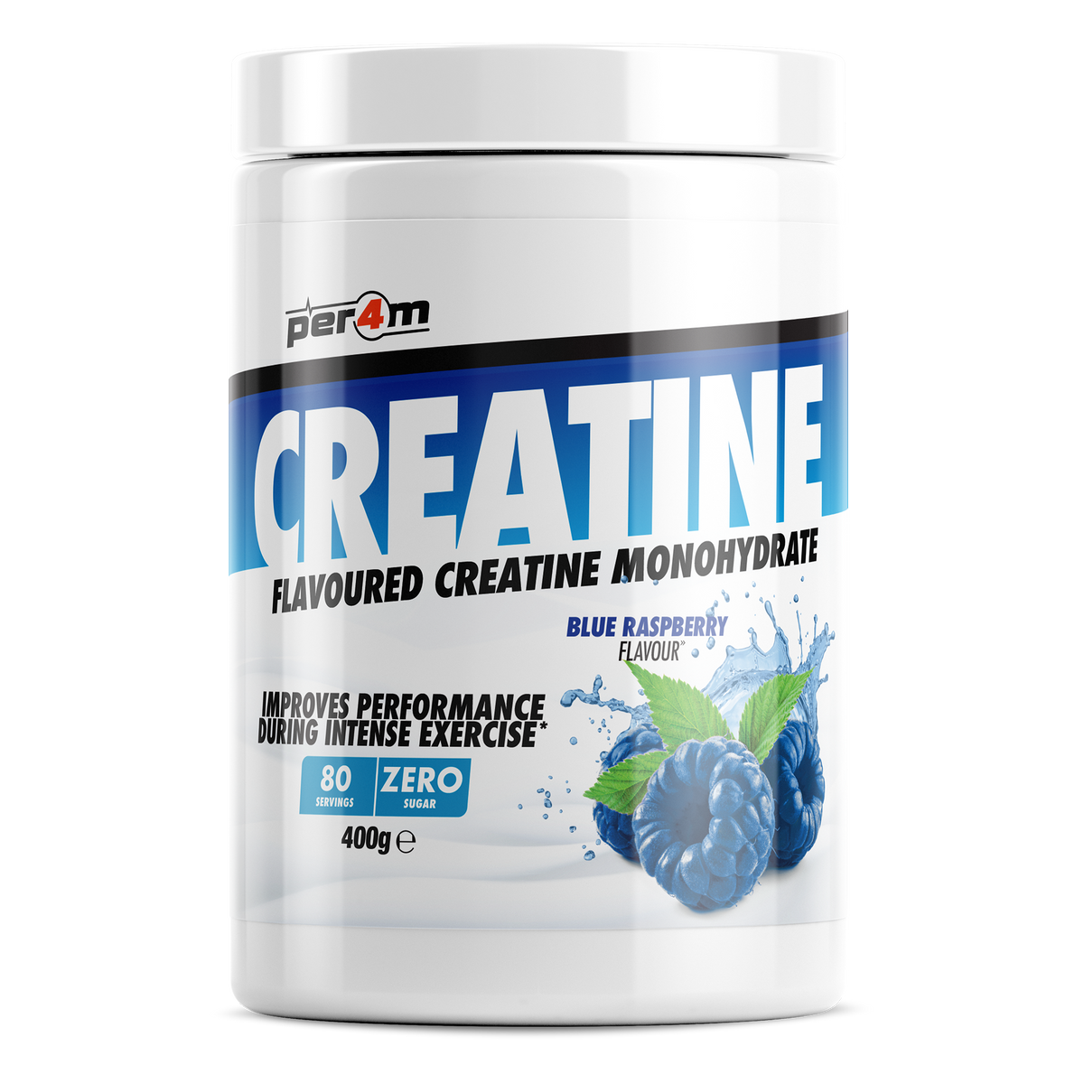 Per4m Creatine 400g - Blue Raspberry