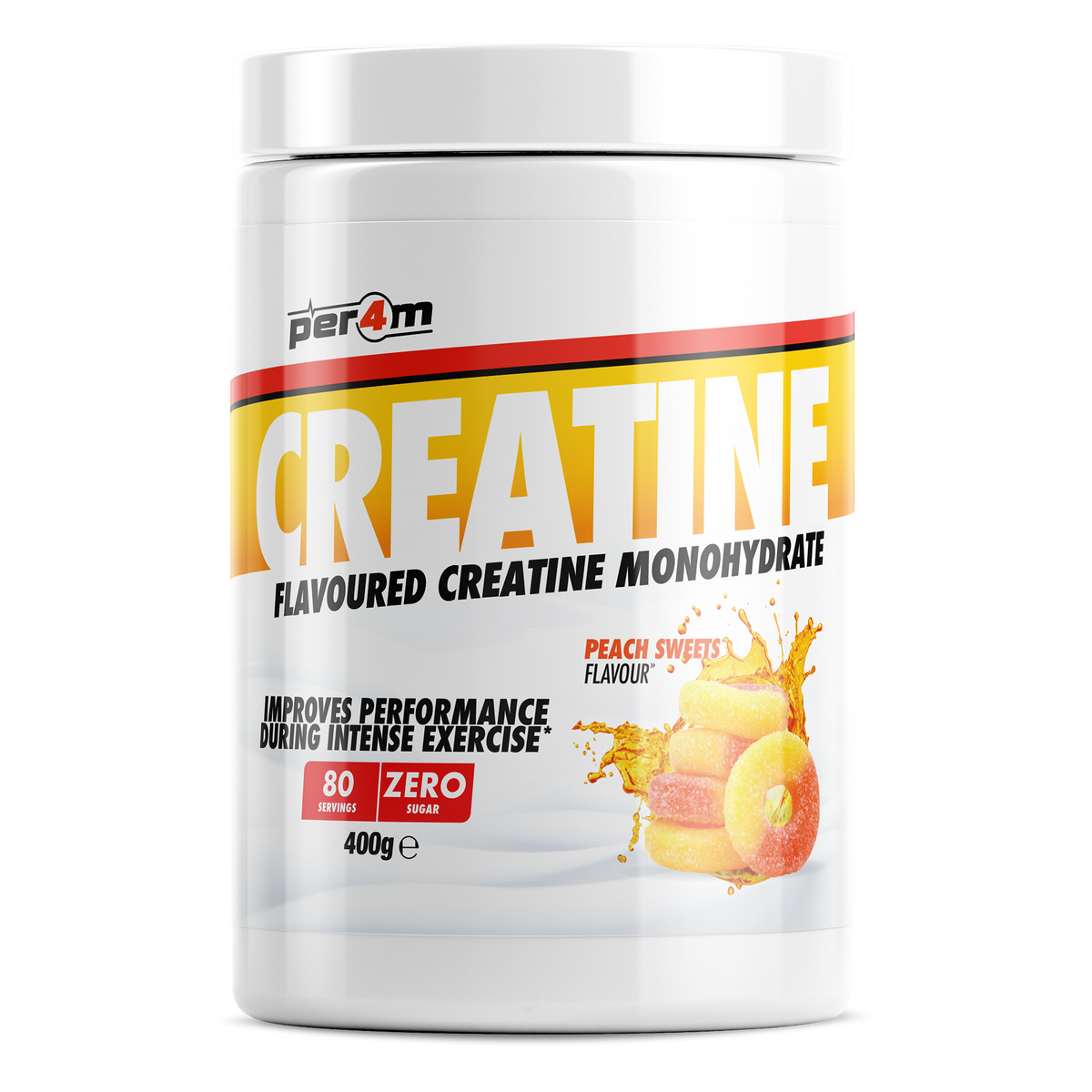 Per4m Creatine 400g - Peach Sweets