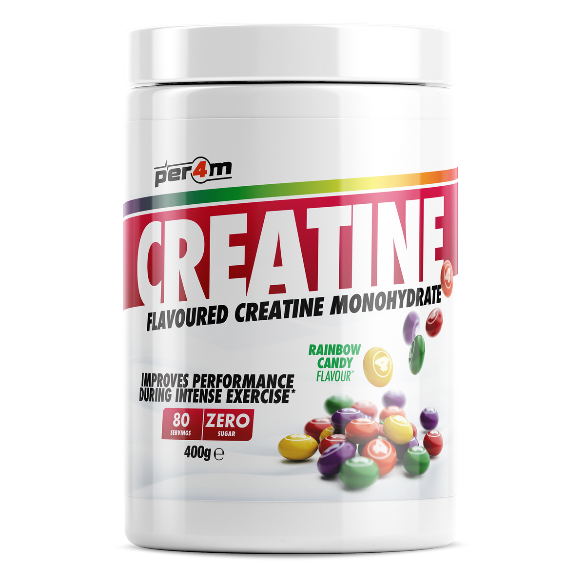 Per4m Creatine 400g - Rainbow Candy