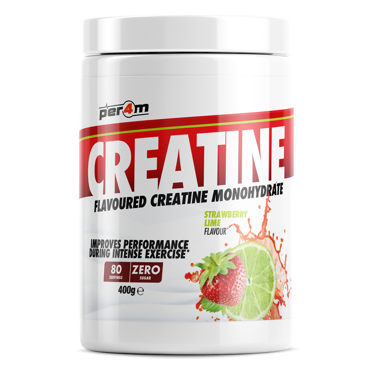 Per4m Creatine 400g - Strawberry Lime