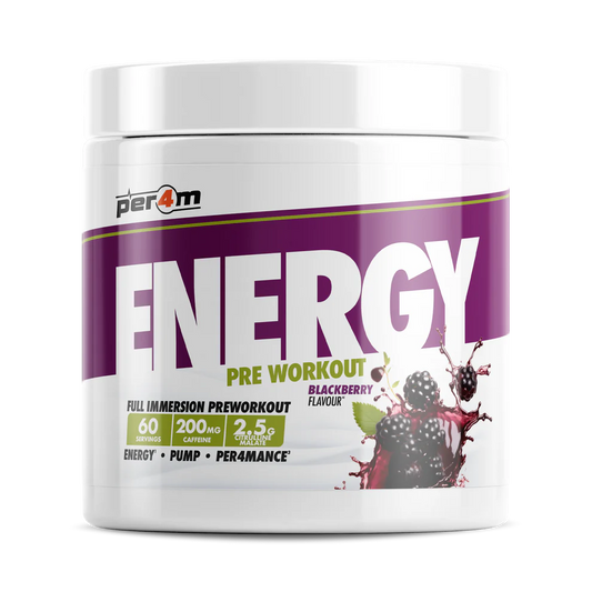 Per4m Energy Pre Workout 390g Blackberry