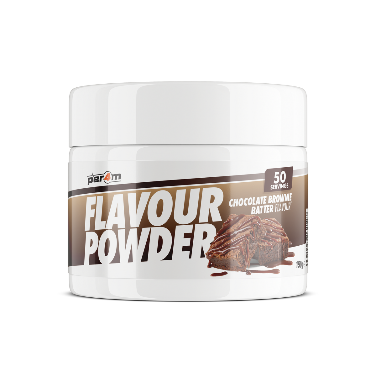 Per4m Flavour Powders 150g - Chocolate Brownie