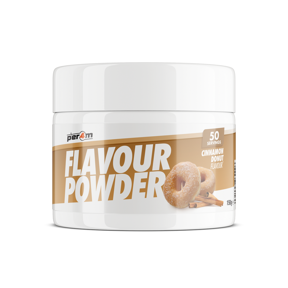 Per4m Flavour Powders 150g - Cinnamon Donut