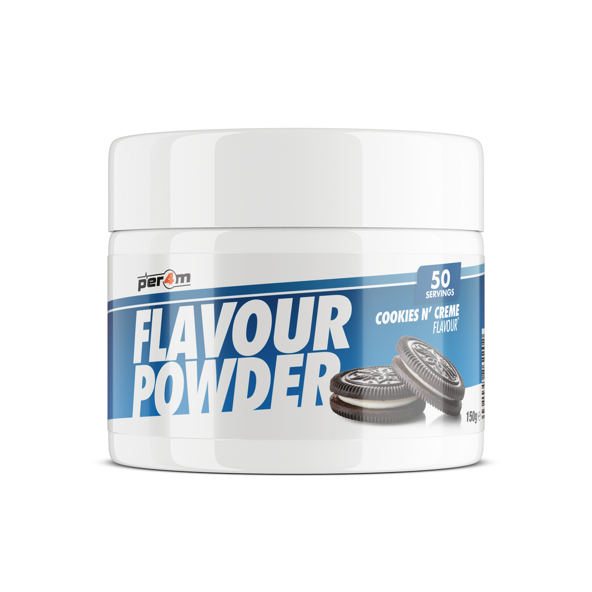Per4m Flavour Powders 150g - Cookies & Cream