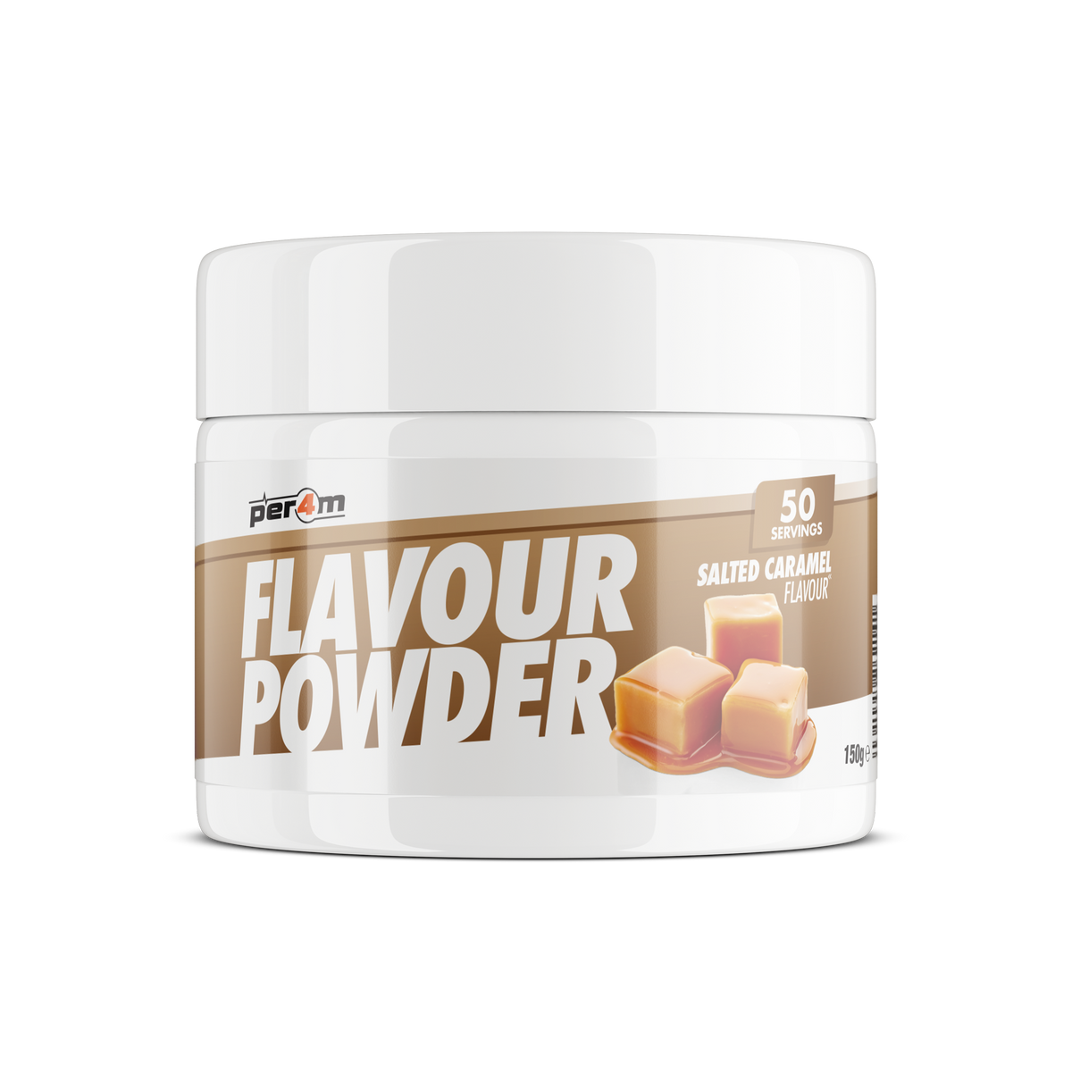 Per4m Flavour Powders 150g - Salted Caramel
