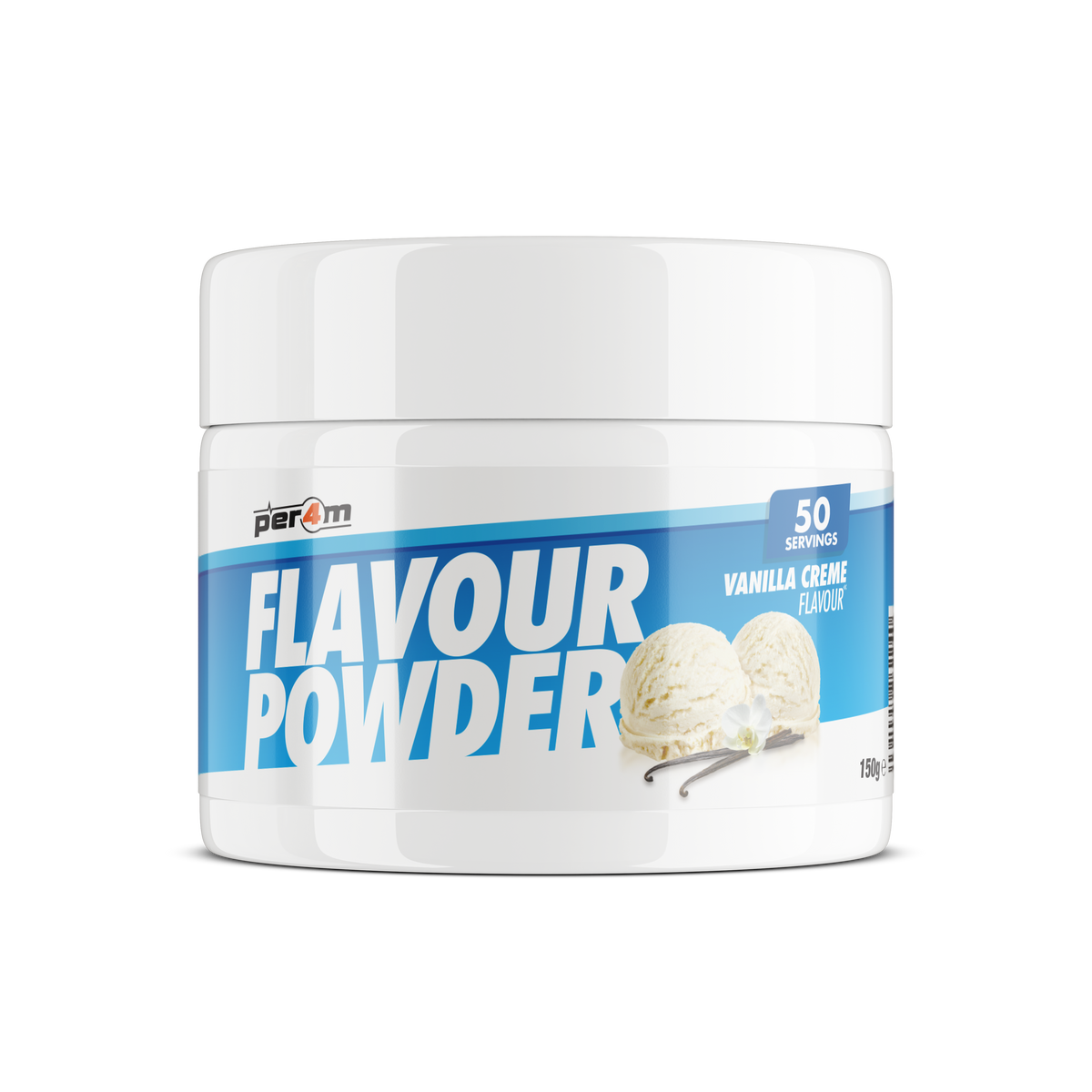 Per4m Flavour Powders 150g - Vanilla Cream
