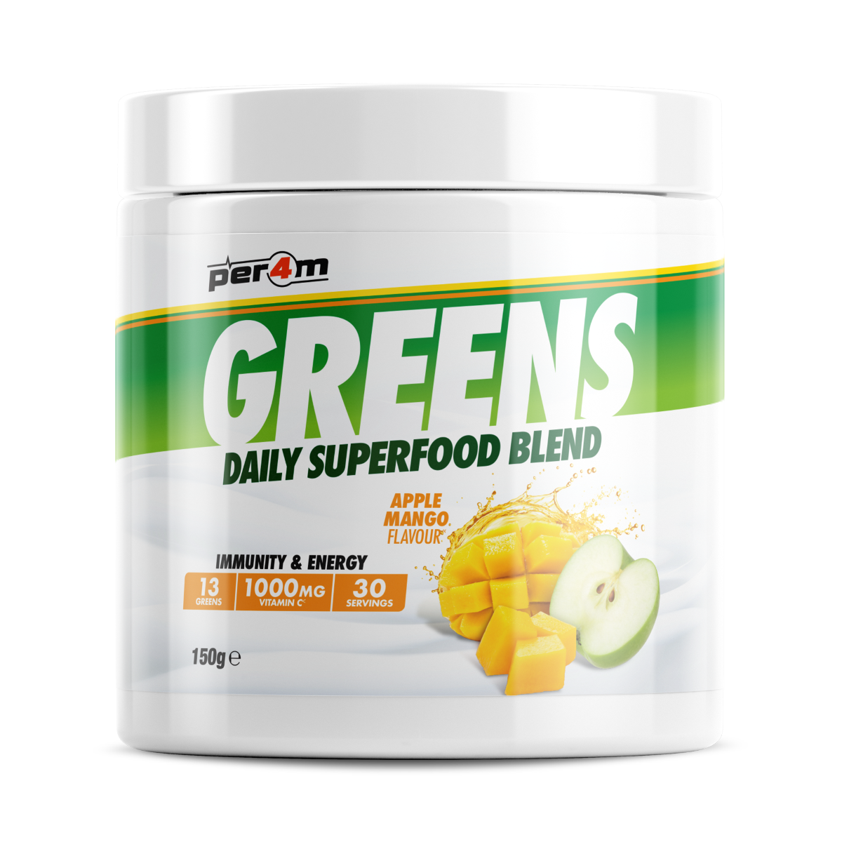 Per4m Greens 144g - Apple Mango