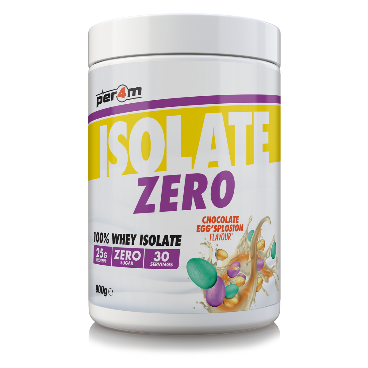 Per4m Isolate Zero 900g - Chocolate Eggs'plosion (Limited Edition)