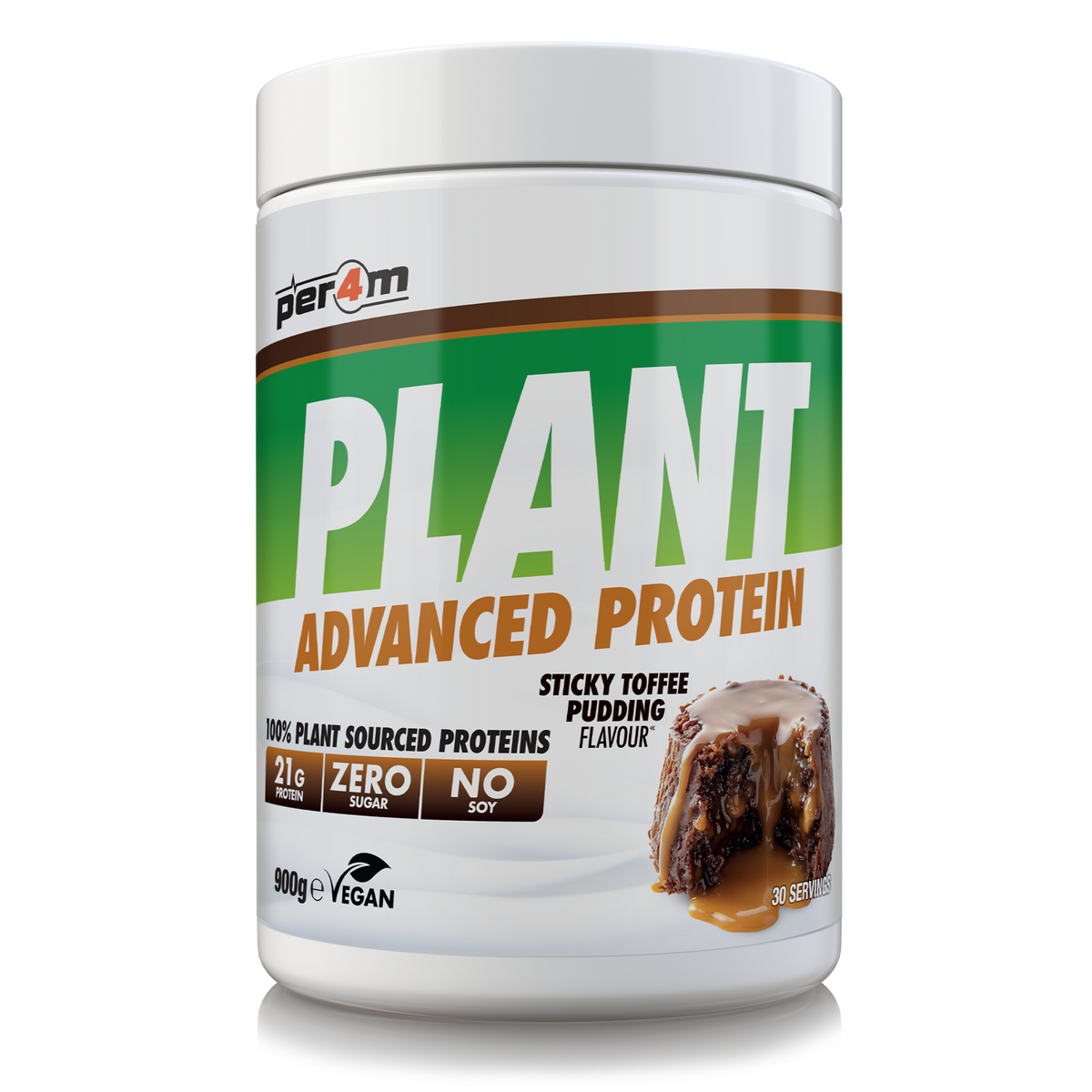 Per4m Plant Protein 900g - Sticky Toffee Pudding
