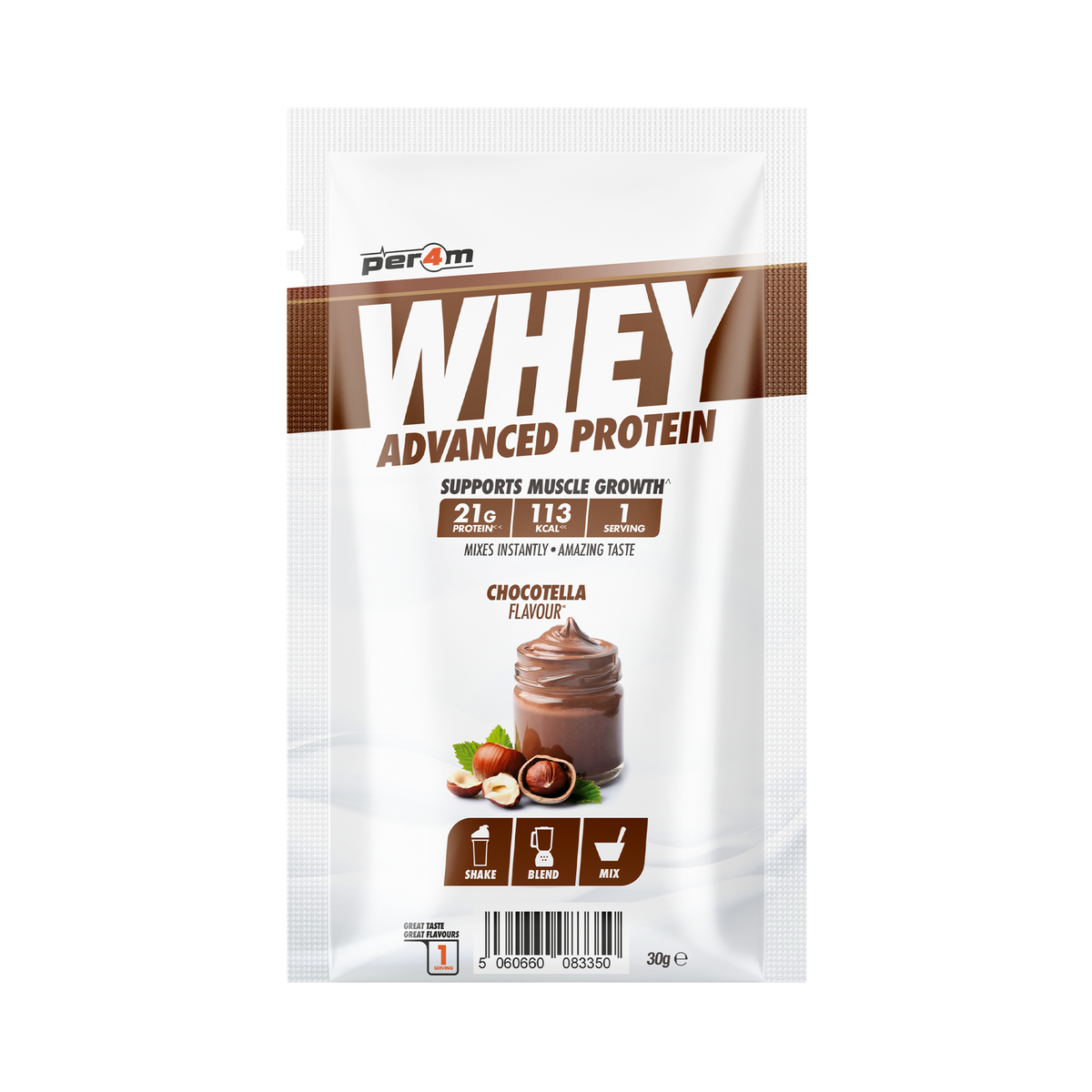 Per4m Advanced Whey sachet Chocotella