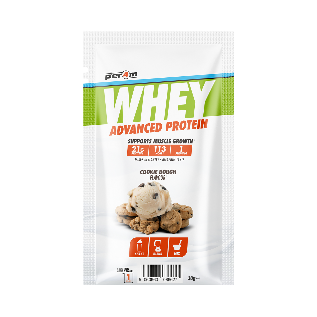 Per4m Advanced Whey sachet Cookie Dough