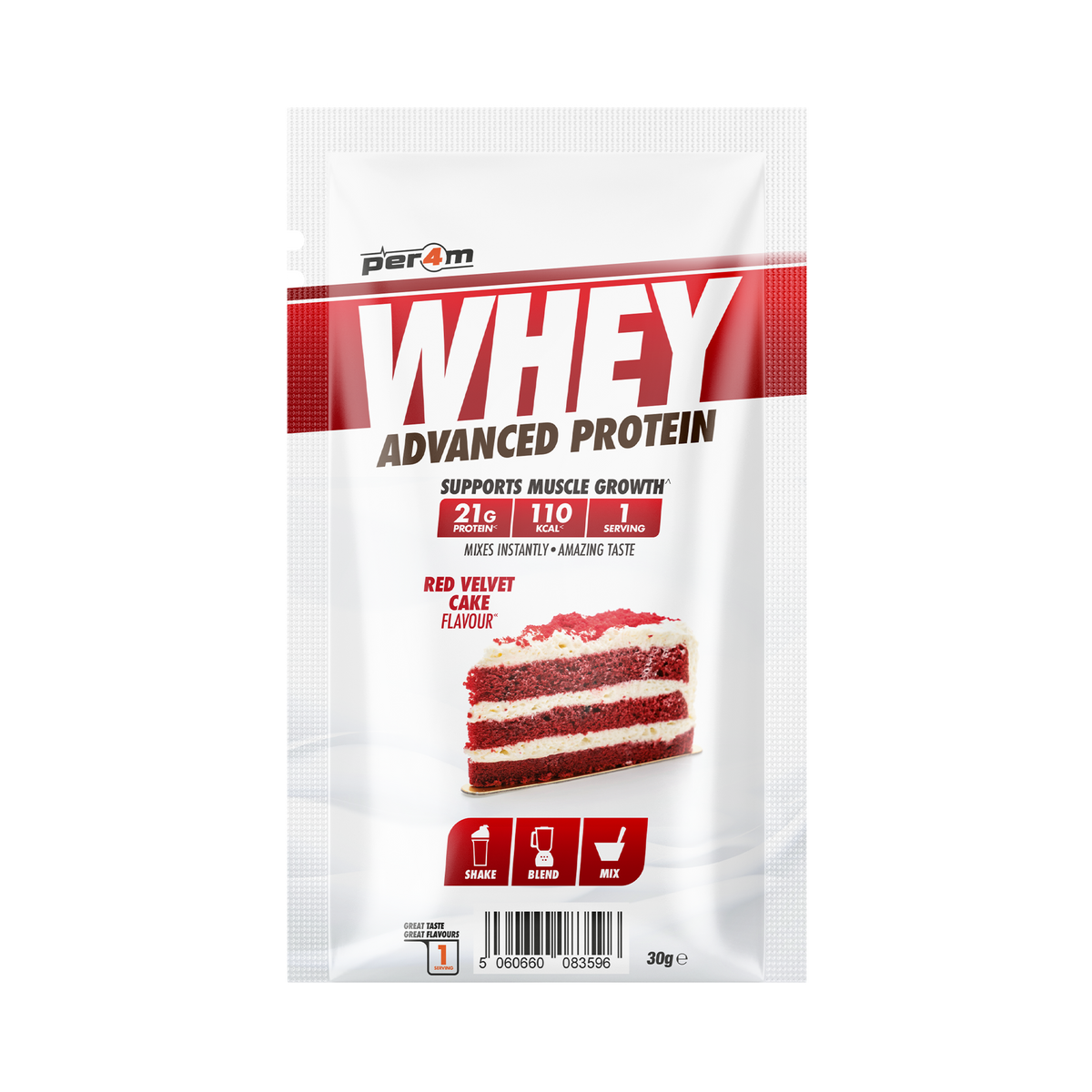 Per4m Advanced Whey sachet Red Velvet