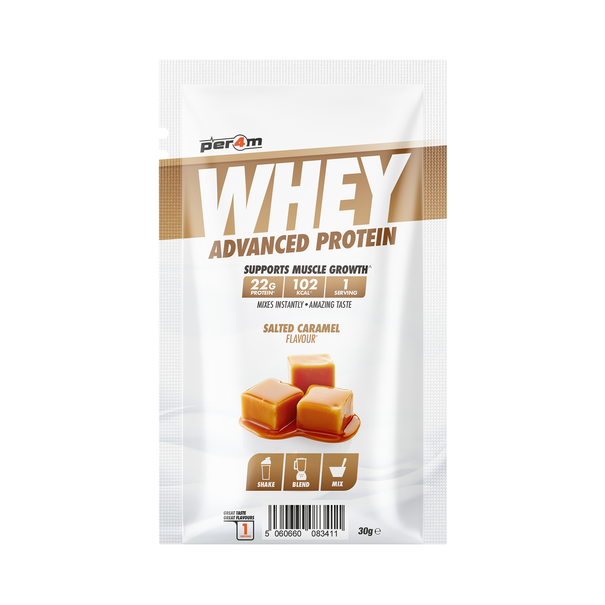 Per4m Advanced Whey sachet Salted Caramel