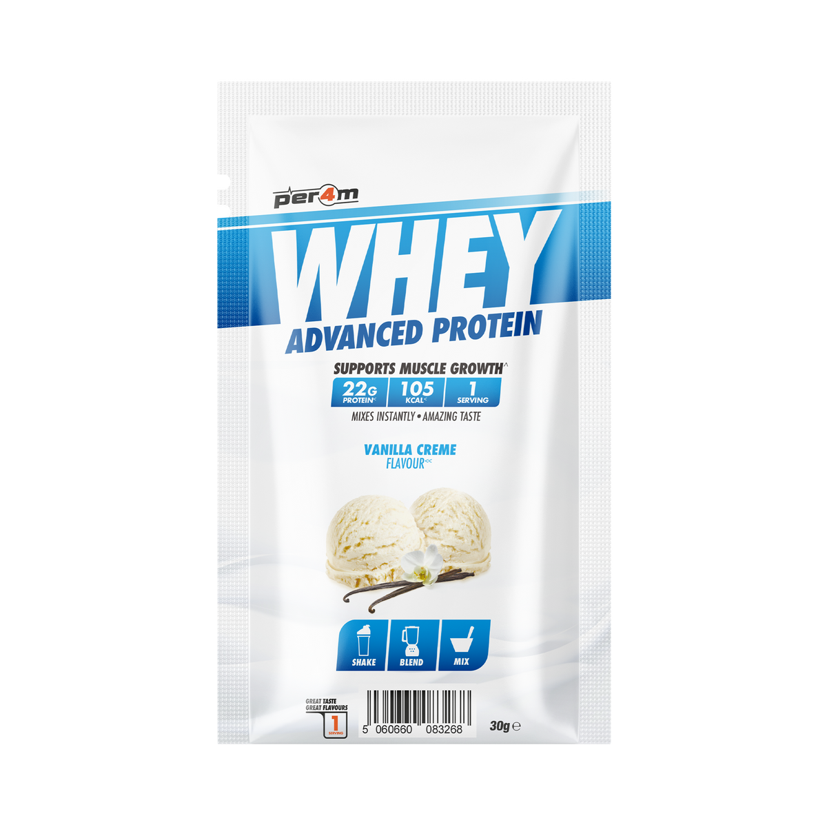 Per4m Advanced Whey sachet Vanilla Creme