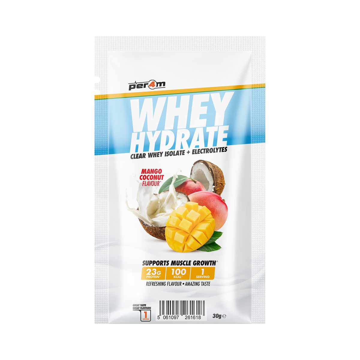 Per4m Whey Hydrate sachet Mango Coconut