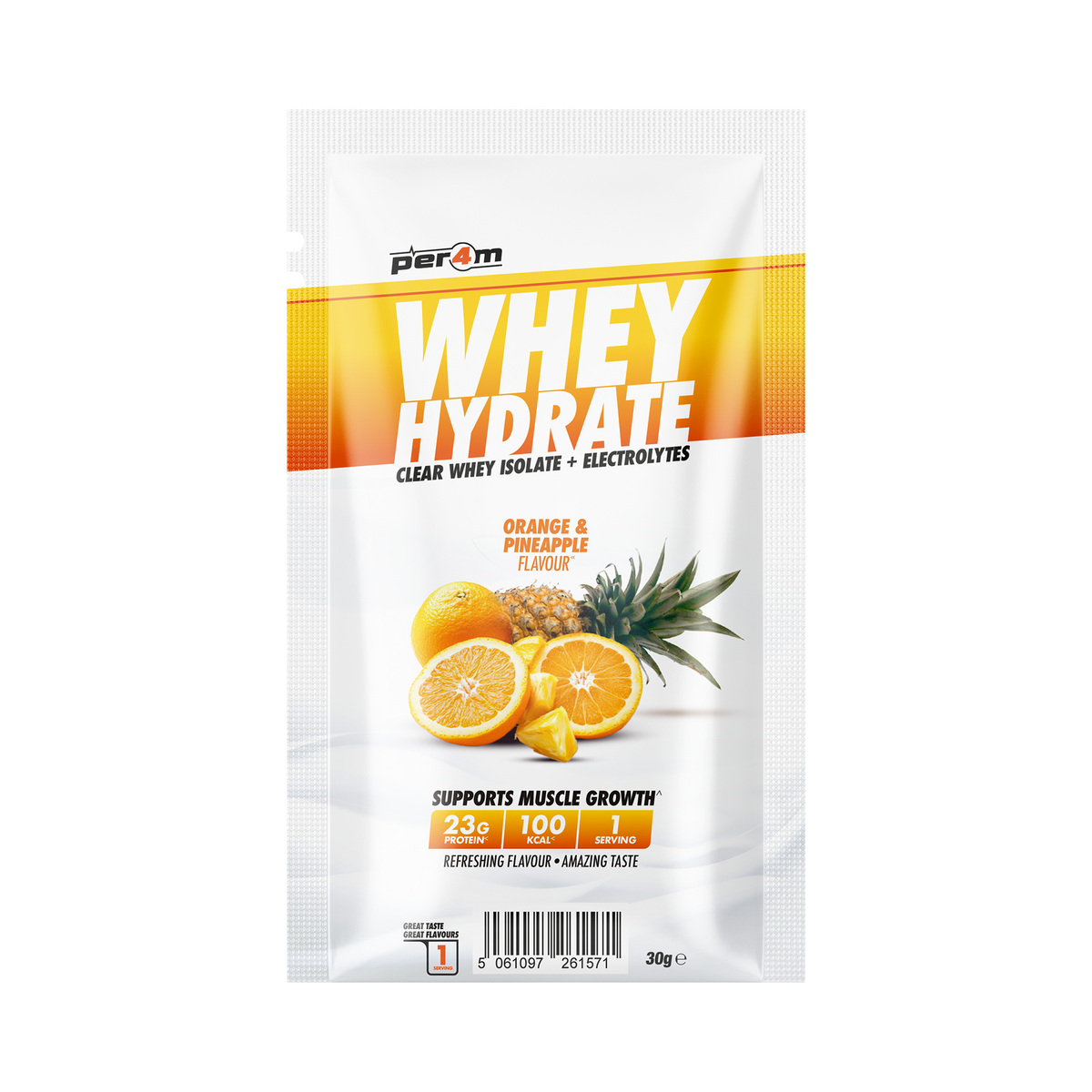 Per4m Whey Hydrate sachet Orange & Pineapple