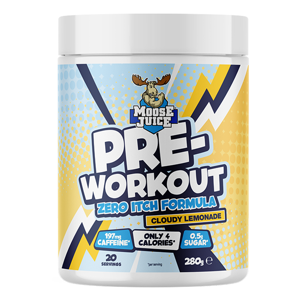 Muscle Moose Pre-Workout Zero Itch Cloudy Lemonade