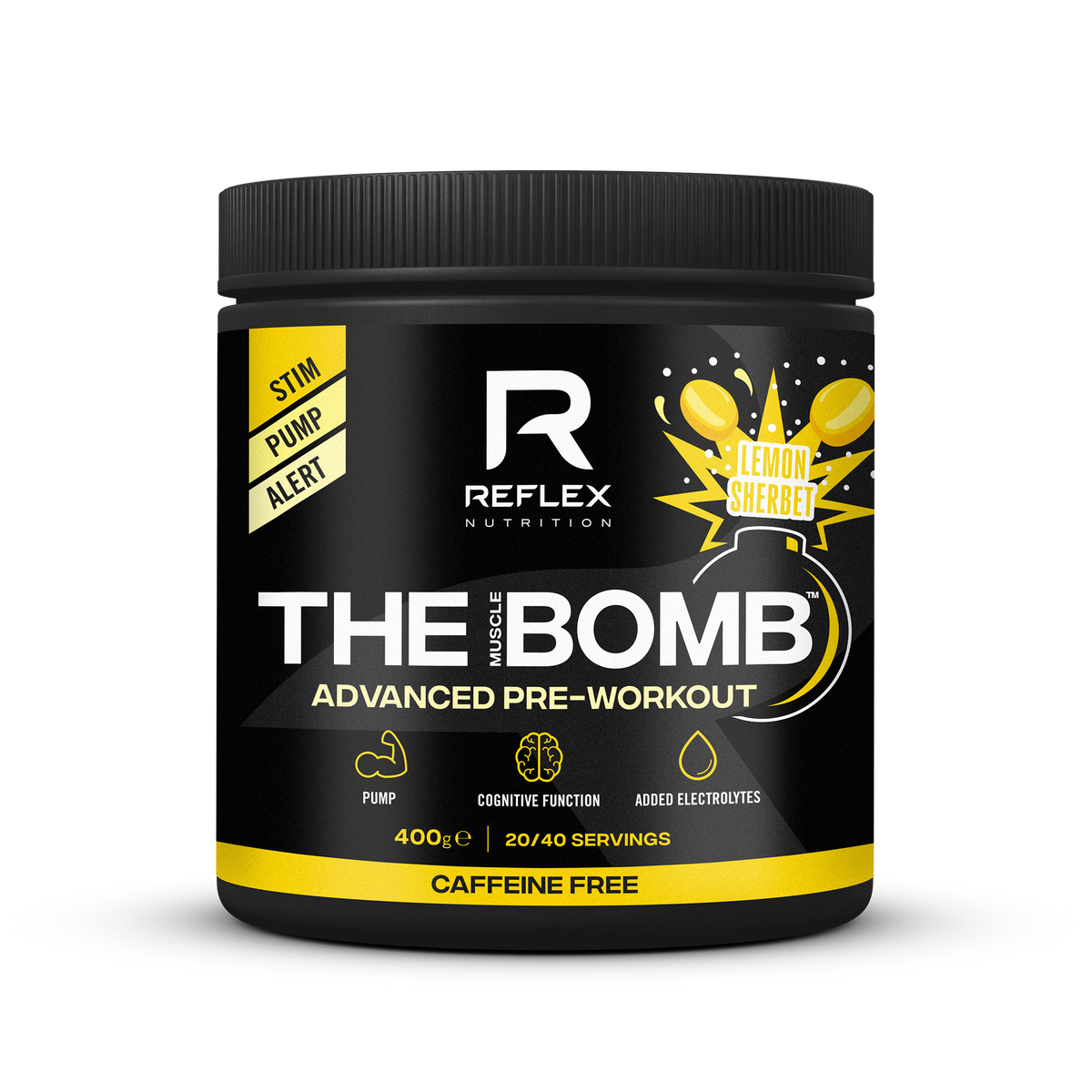Reflex Nutrition The Muscle Bomb Caffeine Free - Lemon Sherbet