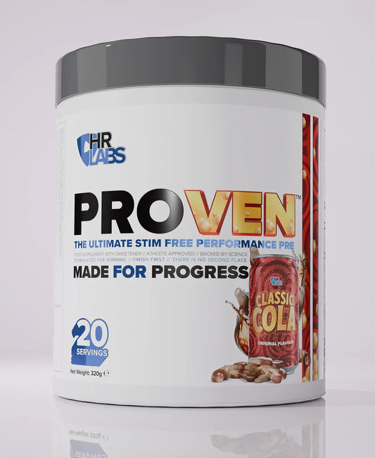 HR Labs Proven 320g Classic Cola stim-free pre-workout