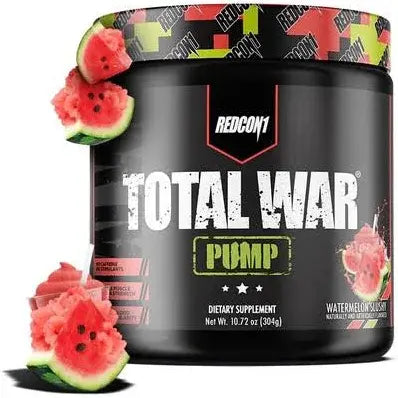 Redcon1 Total War Pump Non-Stim Pre-Workout 304g - Watermelon Slushy
